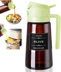 2-in-1 Glass Olive Oil Dispenser & Sprayer