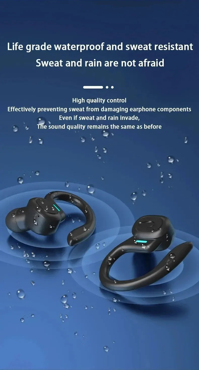 HiFi Stereo Waterproof Ear Hook TWS Earbuds