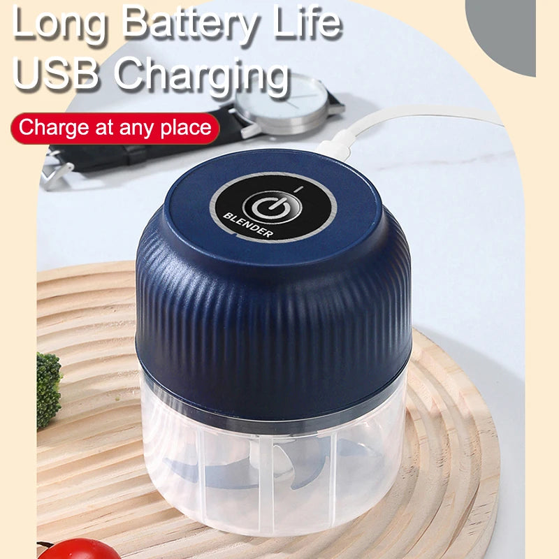 Mini Wireless Electric Garlic Chopper