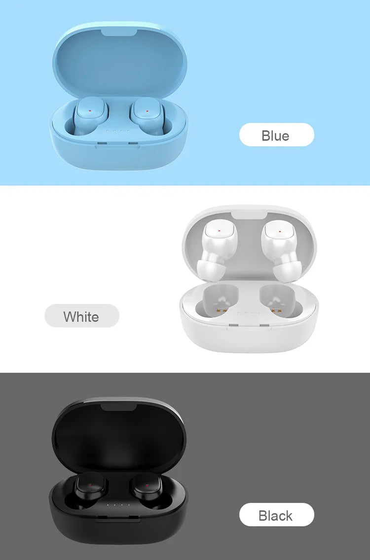 TWS Bluetooth Earbuds with Charging Case