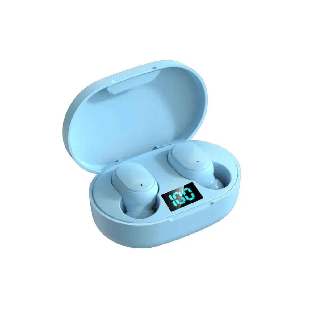 E6S Noise Cancelling Earbuds LED Charging Case