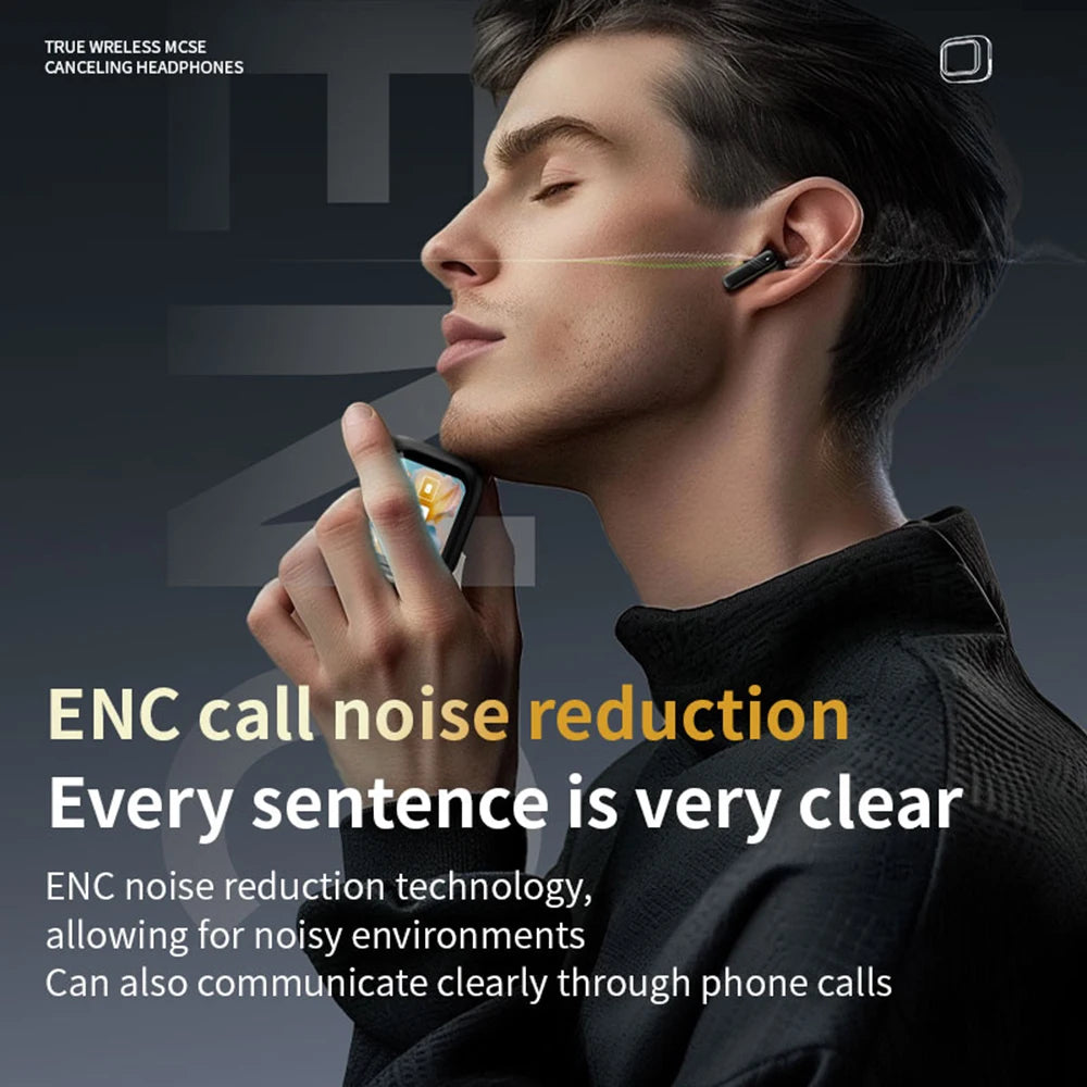ANC Wireless Earbuds Long Battery ENC Mic