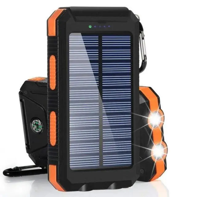 Solar Power Bank 80000mAh – Fast Charging