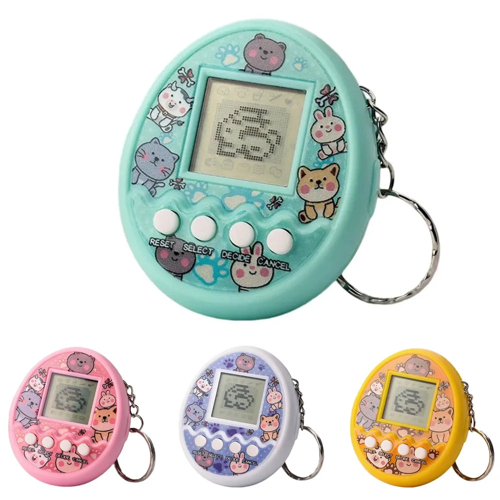 Electronic Virtual Pet Game Console