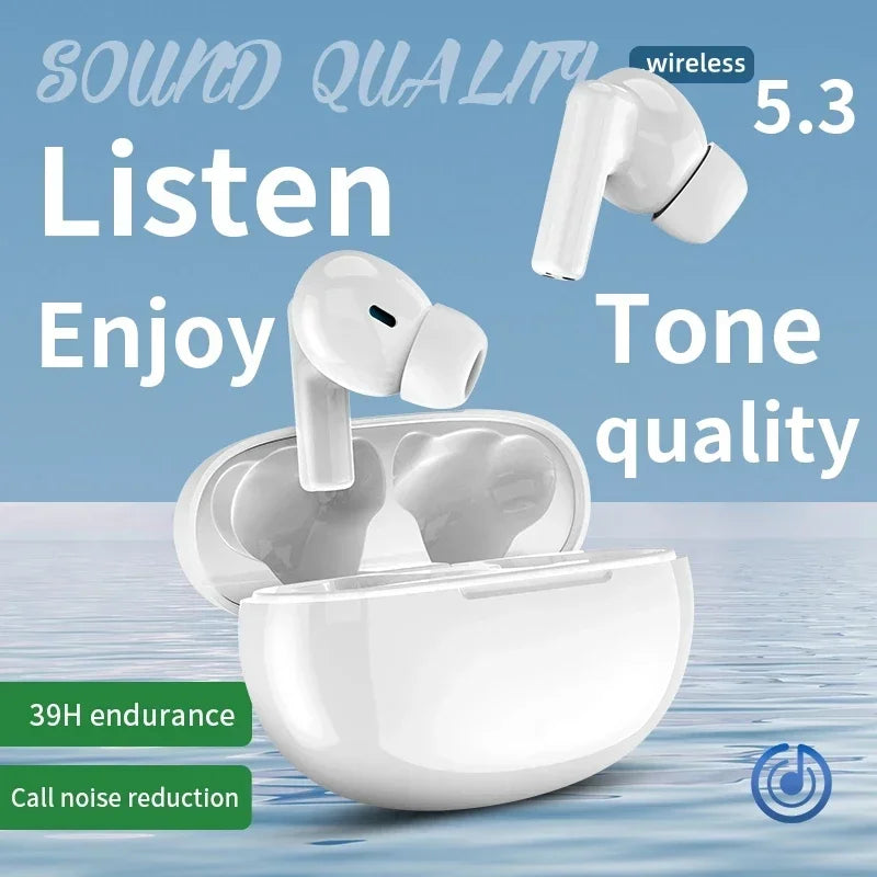 Noise Cancelling Wireless Earbuds with Mic