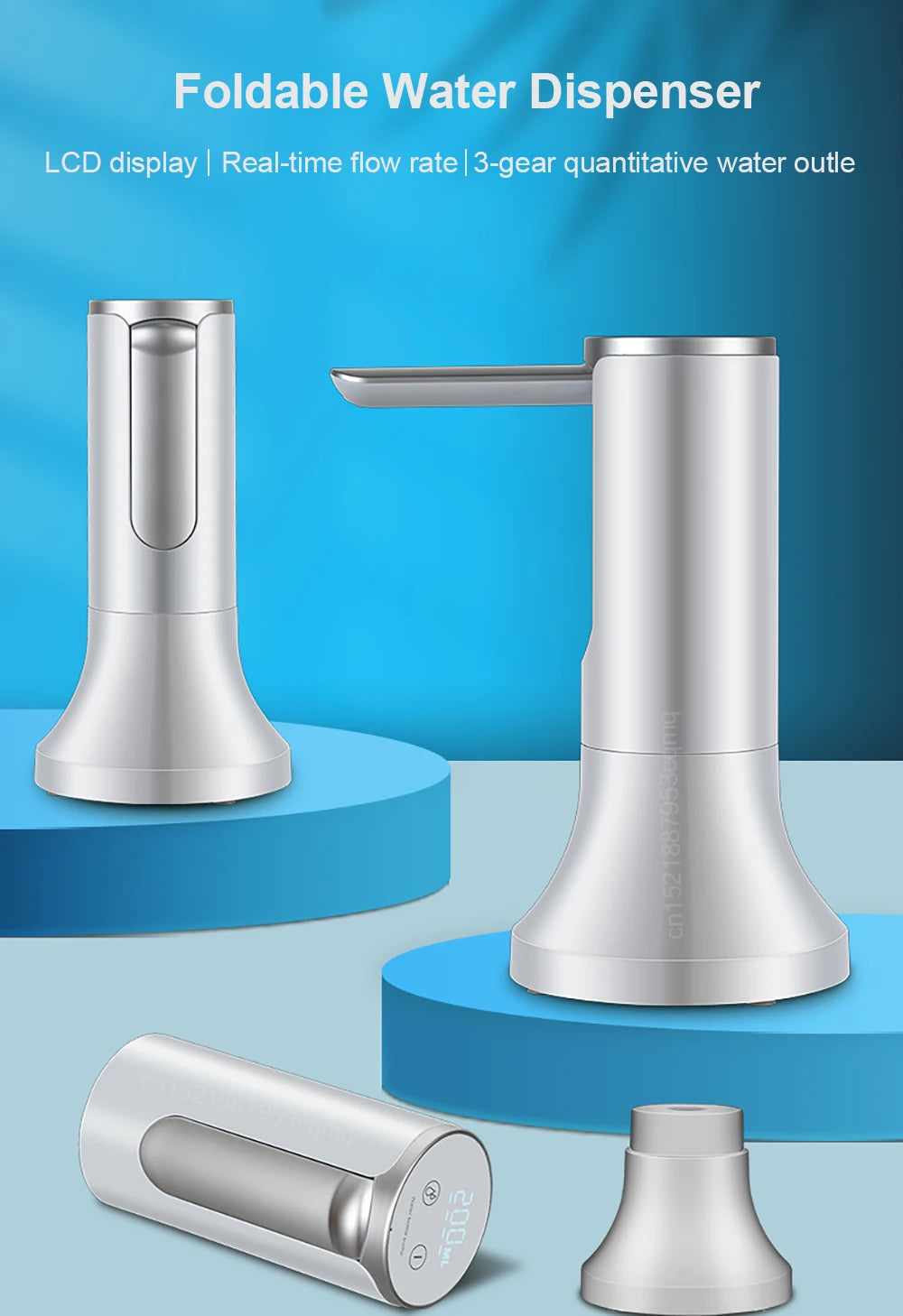 Rechargeable Desktop Water Dispenser Pump