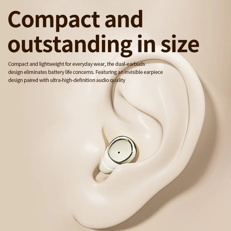Mini Sleep & Sport Earbuds 30H Playtime (2-Pack)