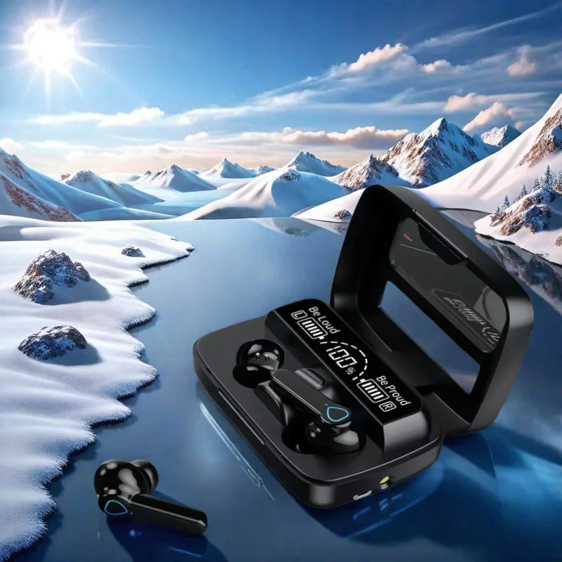 Touch Control TWS Earbuds LED Display Waterproof