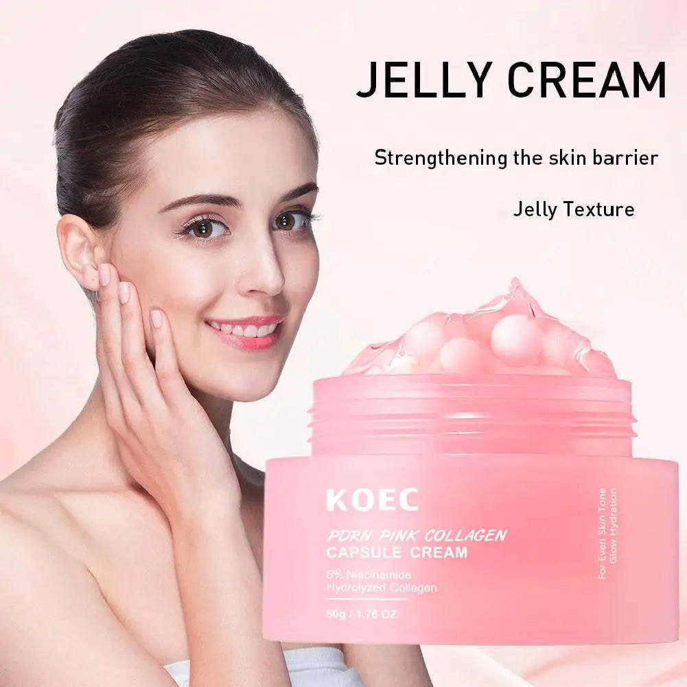 PDRN Pink Collagen Capsule Face Cream