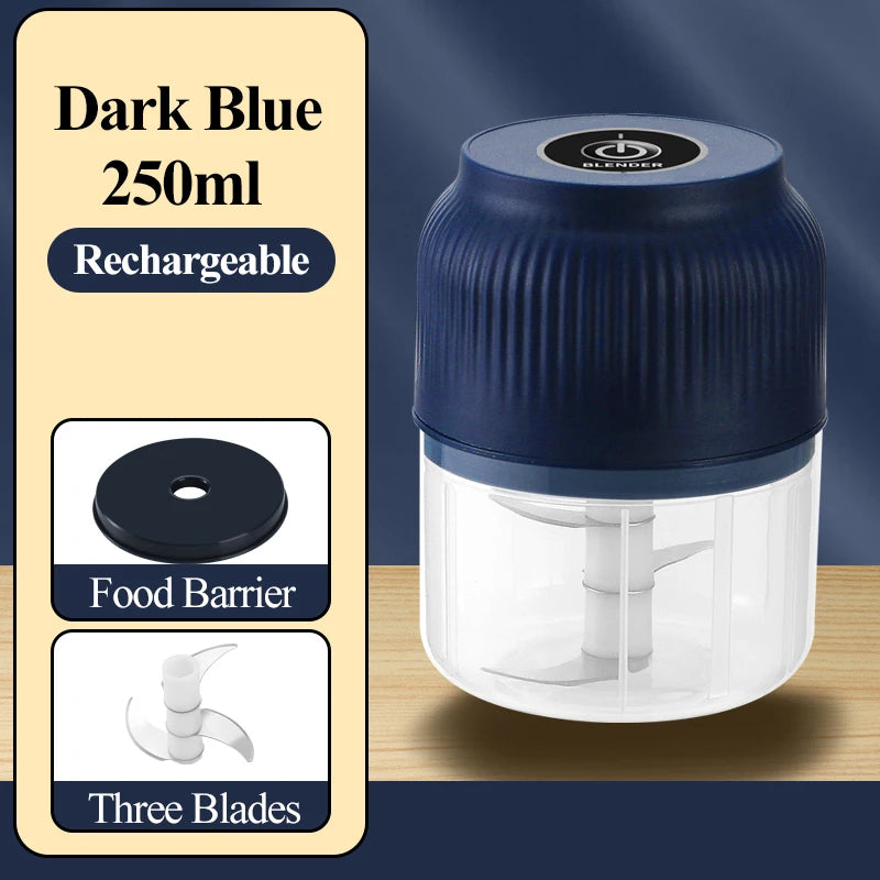 Mini Wireless Electric Garlic Chopper
