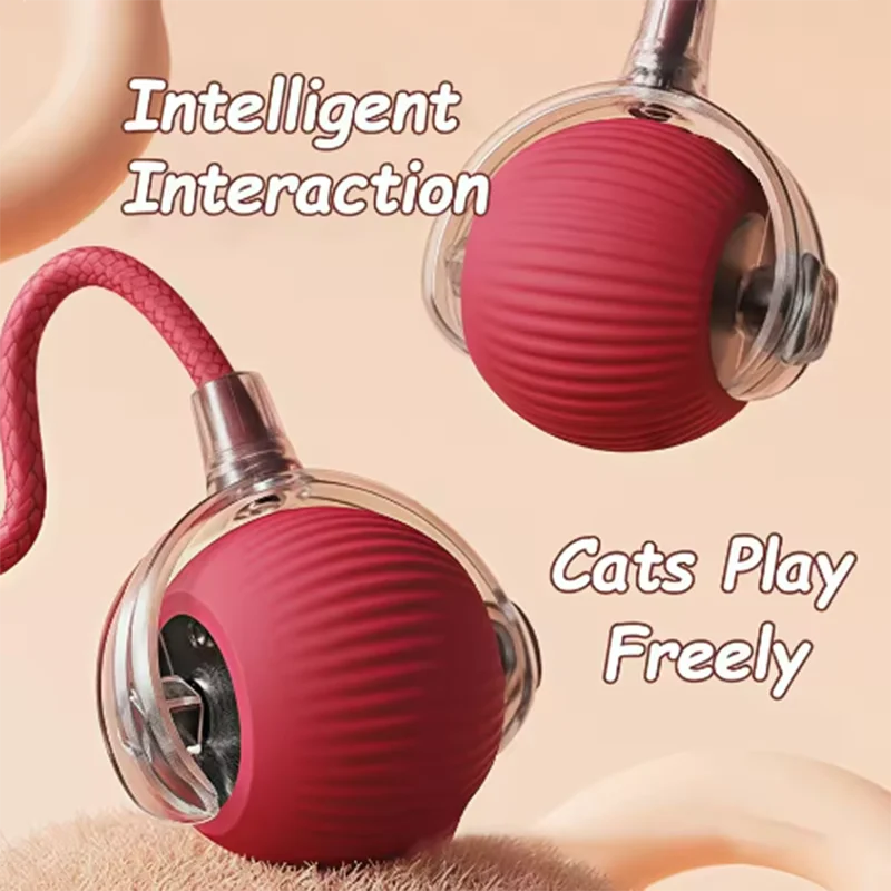 Interactive Electric Cat & Dog Toy Ball