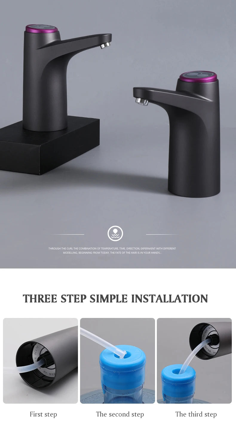 Electric Water Bottle Pump Dispenser