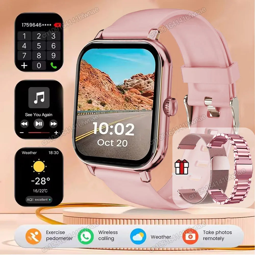 Smart Watch 2.01" HD – Bluetooth Call & Sports