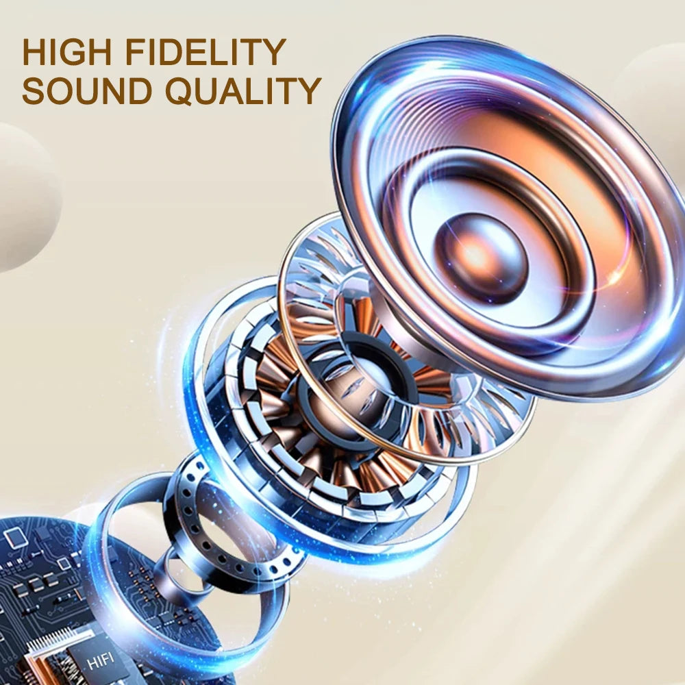 ANC Wireless Earbuds Long Battery ENC Mic