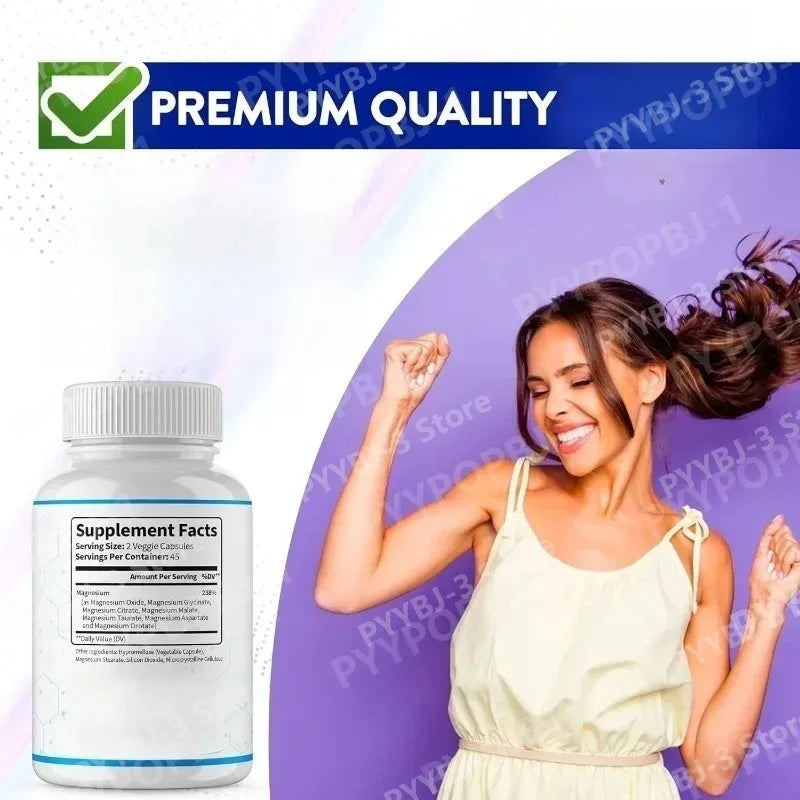 Magnesium 1000mg 7-in-1 Complex – 90 Ct
