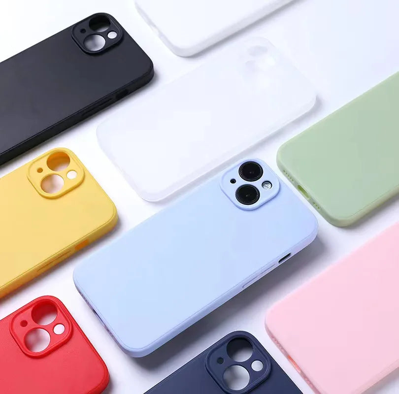 Candy Color Liquid Silicone Case – iPhone
