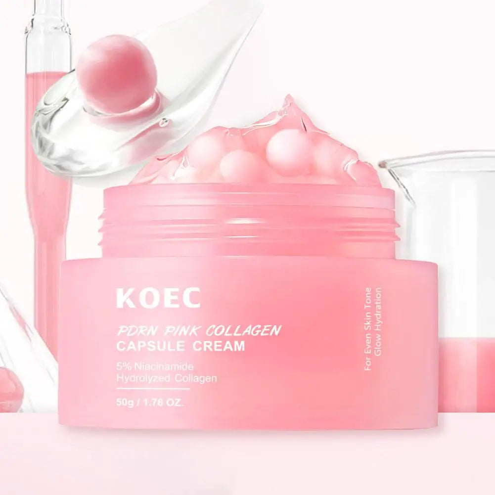 PDRN Pink Collagen Capsule Face Cream