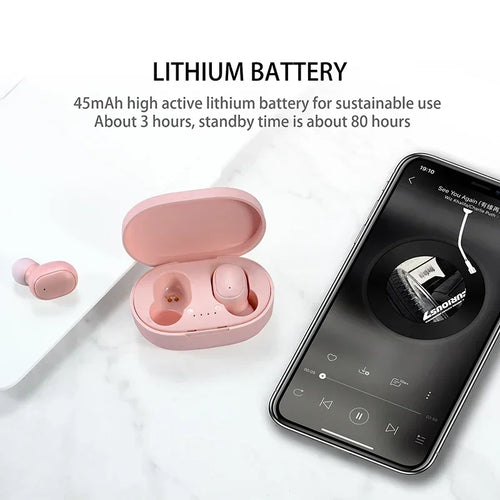 A6S TWS Sport Stereo Bluetooth Earbuds