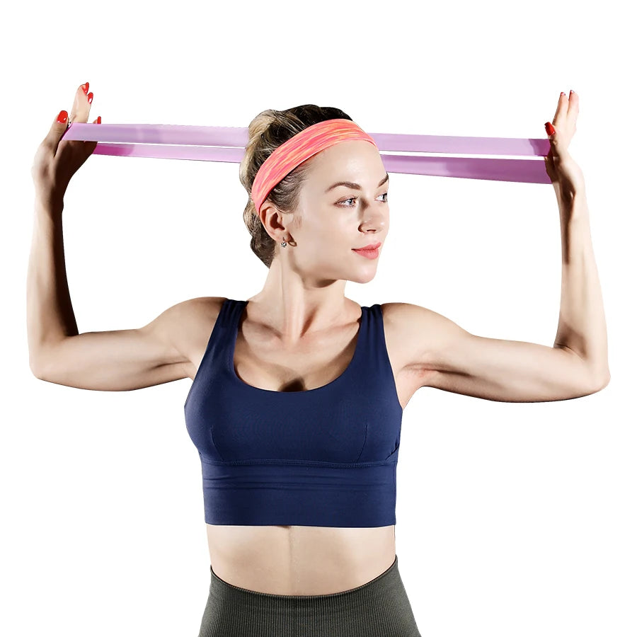 Elastic Resistance Bands – Gym & Yoga