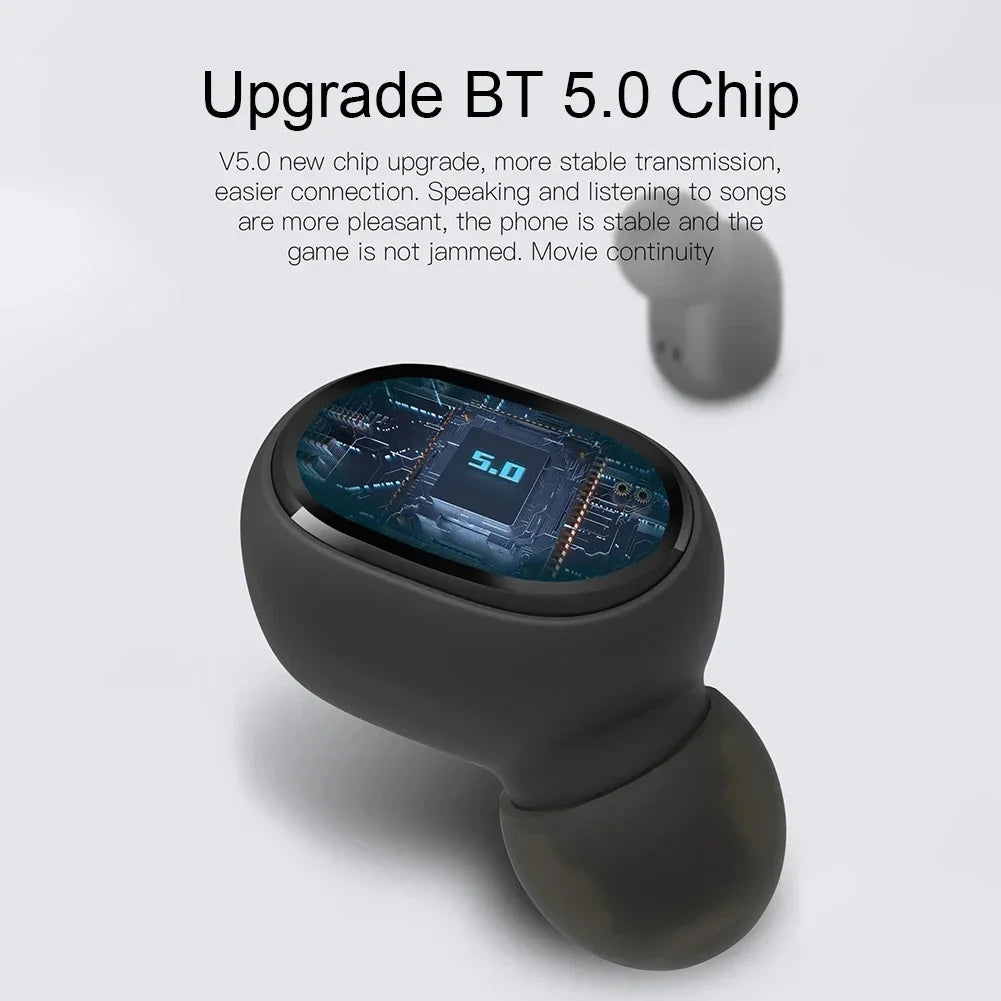 E6S Noise Cancelling Earbuds LED Charging Case