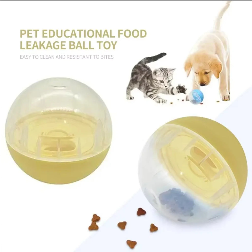 Slow Feeder Treat Dispenser Ball for Pets