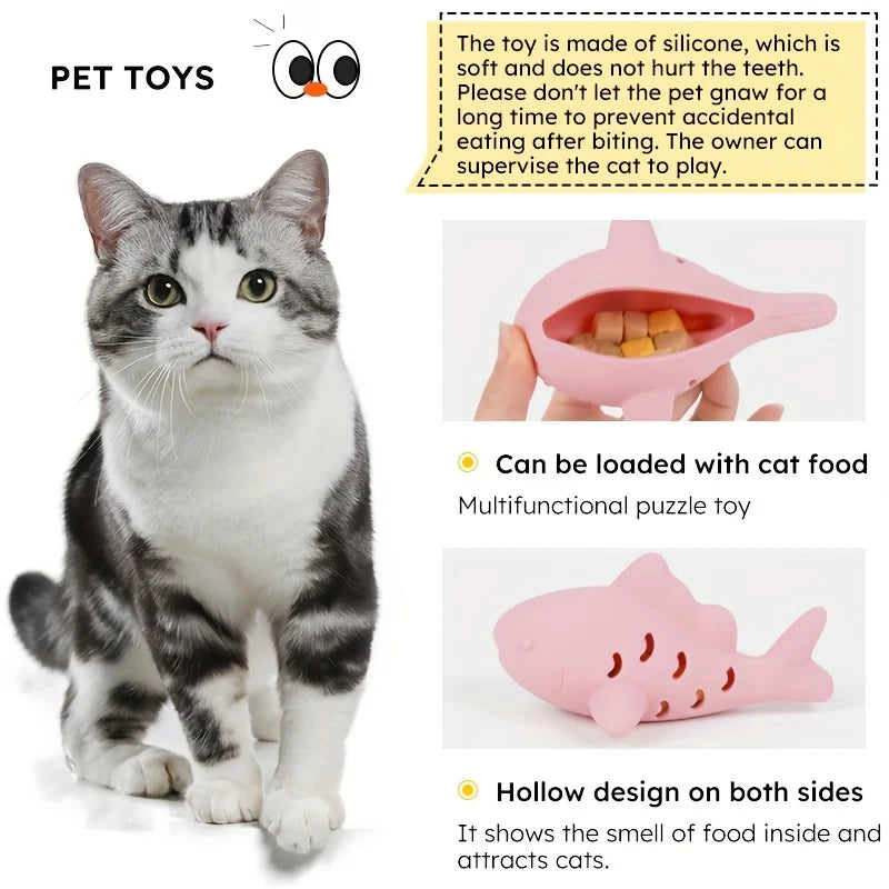 Silicone Hide-a-Treat Dental Toy for Small Pets